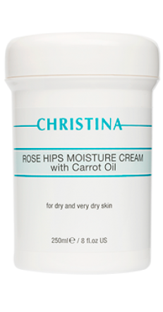 ROSE HIPS MOISTURE CREAM WITH CARROT OIL FOR DRY AND VERY DRY SKIN